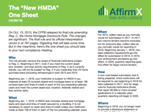 The One-Sheet on the New HMDA Rule You Should Take to Your Next Compliance Meeting
