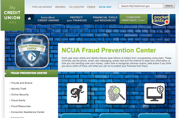 NCUA Launches Fraud Prevention Center
