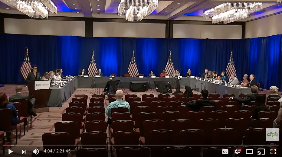 Consumer Advisory Board Meeting Online