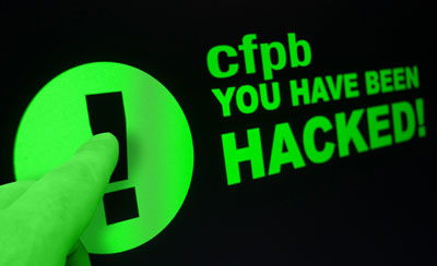 Awkward: CFPB Hacked (And Not In a Small Way)